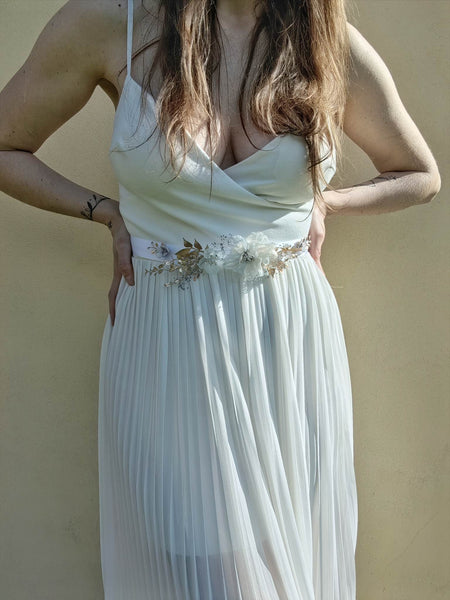 Vintage flower belt