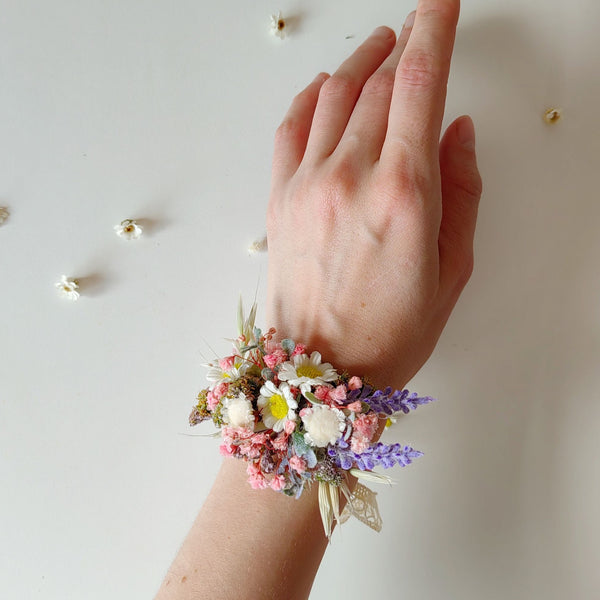 Wildflowers bracelet with lavender