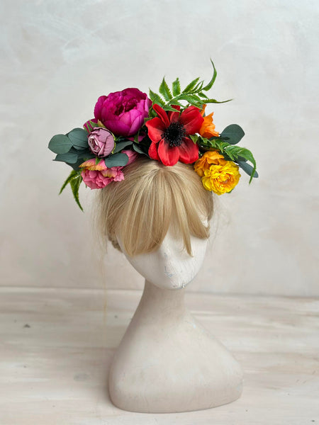 Colourful Frida Kahlo headband