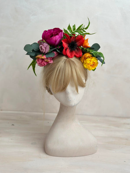 Colourful Frida Kahlo headband
