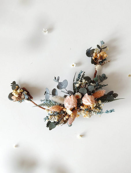 Natural preserved flower set