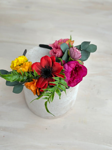 Colourful Frida Kahlo headband