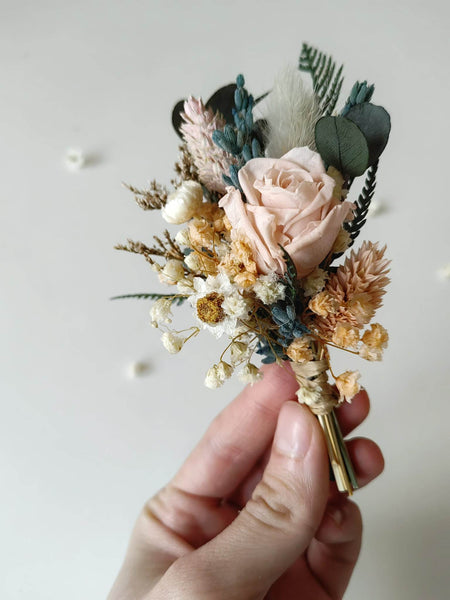 Natural preserved flower set