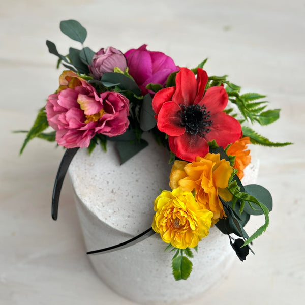 Colourful Frida Kahlo headband