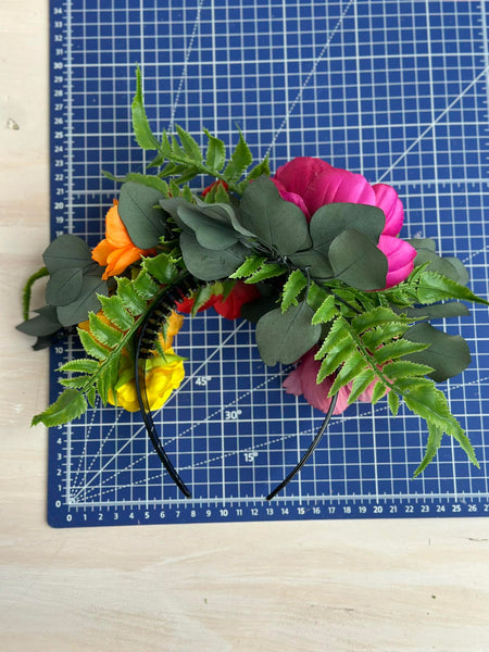 Colourful Frida Kahlo headband