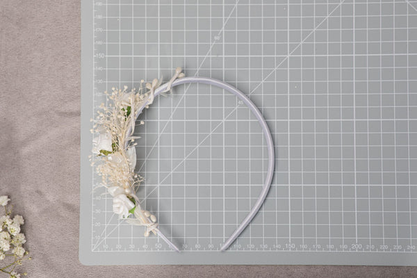 Holy communion flower headband