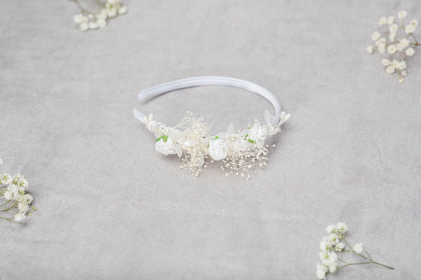 Holy communion flower headband
