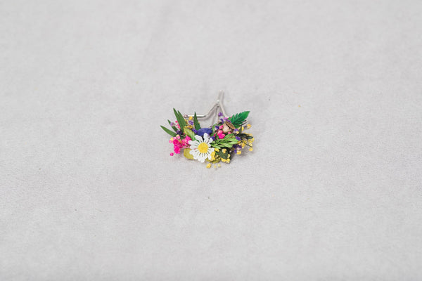 Meadow spring flower hair clip Star daisy snap clip Wildflowers bridal clip Summer 2021 Flower girl Hair Accessories Magaela hair jewellery