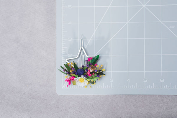 Meadow spring flower hair clip Star daisy snap clip Wildflowers bridal clip Summer 2021 Flower girl Hair Accessories Magaela hair jewellery