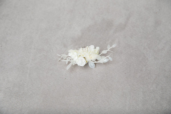 Holy communion flower comb Ivory flower comb for girl 2021 First holy communion Headpiece for flower girl Magaela Customisable Off white