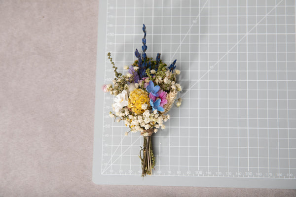 Wedding set Meadow flower crown Corsage for groom Custom wreath Wildflowers Summer flower wreath Magaela Handmade Meadow Boutonniere