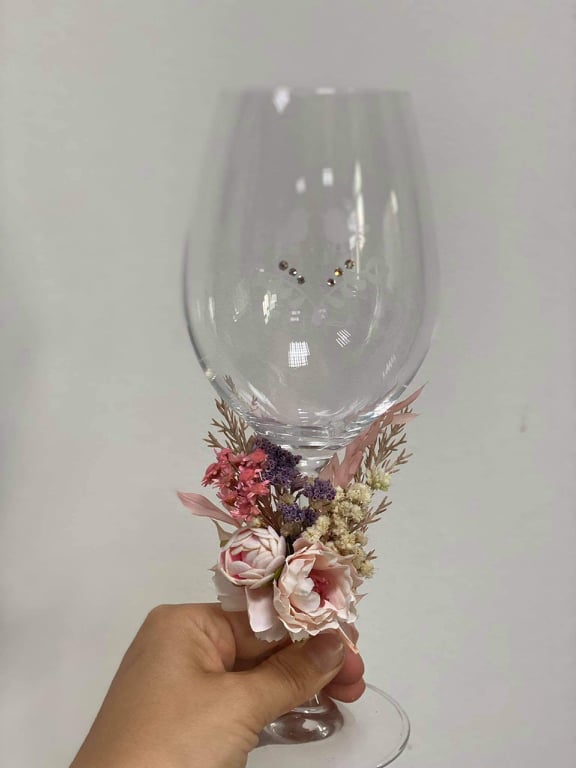 Wine Glass Decoration Ideas For Wedding & Reception - YouTube