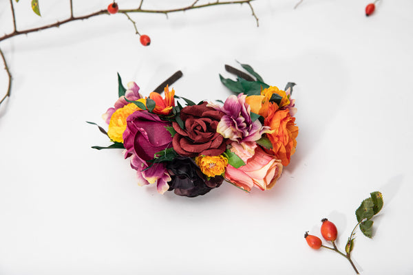Frida Kahlo Flower Headband