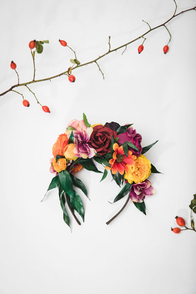Frida Kahlo Flower Headband