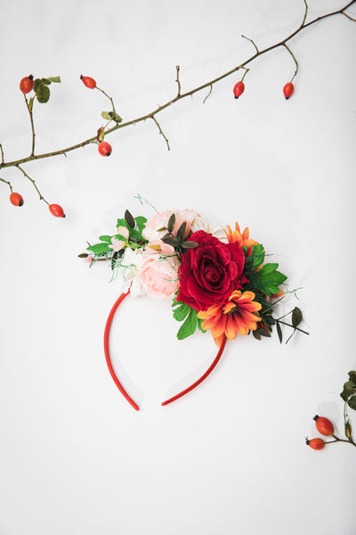 Frida flower headband