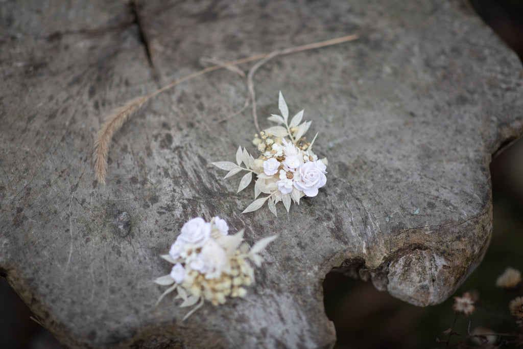 SelinishDesign Bridal Shoe Clip, Ivory Wedding Shoes, Flower Shoe Clip, Wedding Accessories, Ivory Wedding - code: SH153