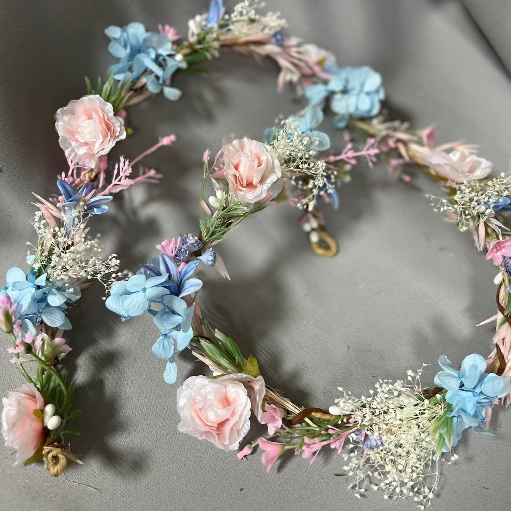 Bridal top garland headpiece
