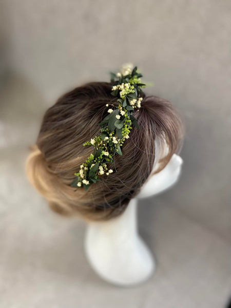 Greenery eucalyptus headband