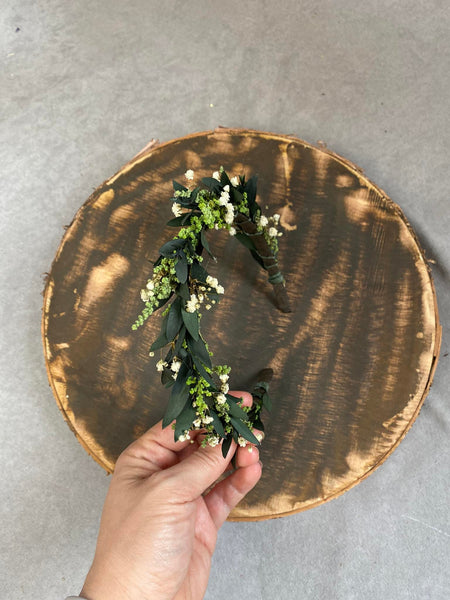 Greenery eucalyptus headband