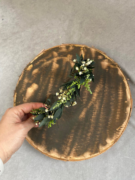 Greenery eucalyptus headband