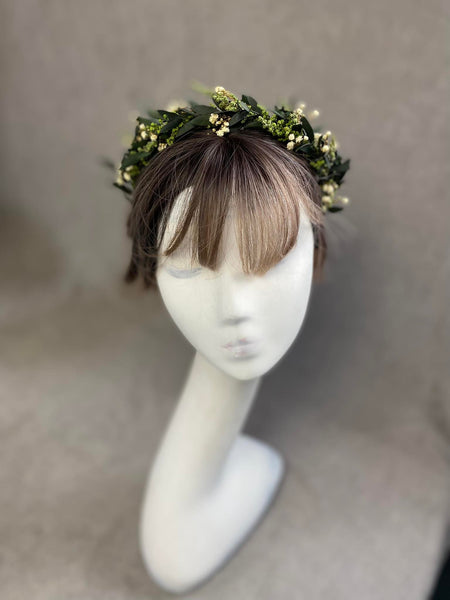 Greenery eucalyptus headband