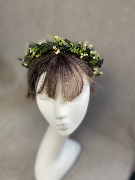 Greenery eucalyptus headband
