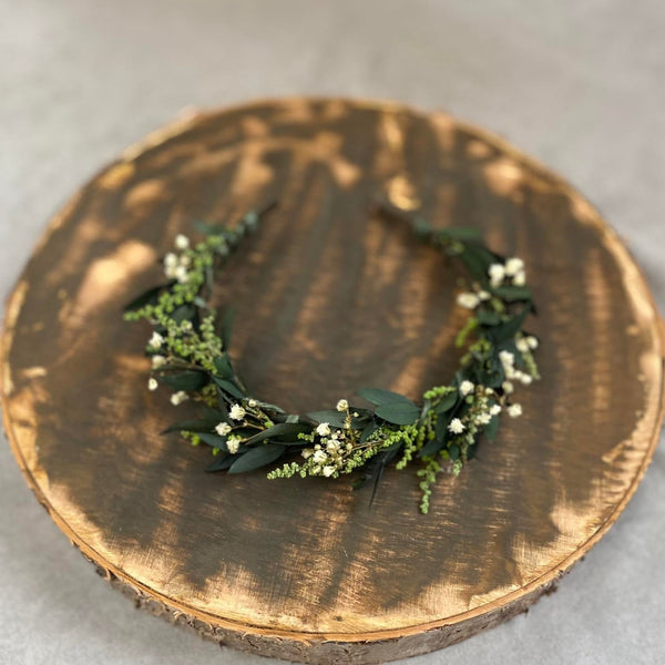 Greenery eucalyptus headband