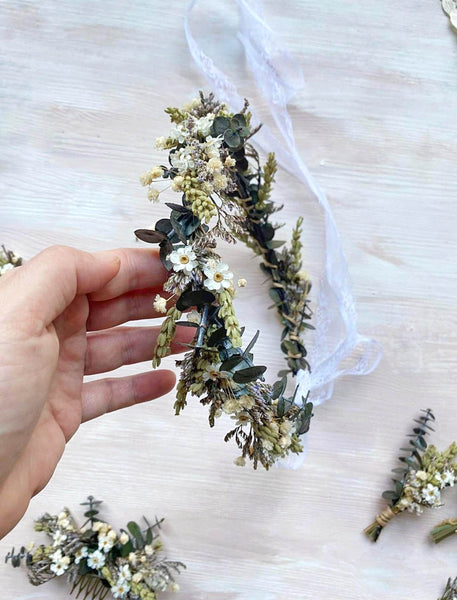 Greenery flower wedding set