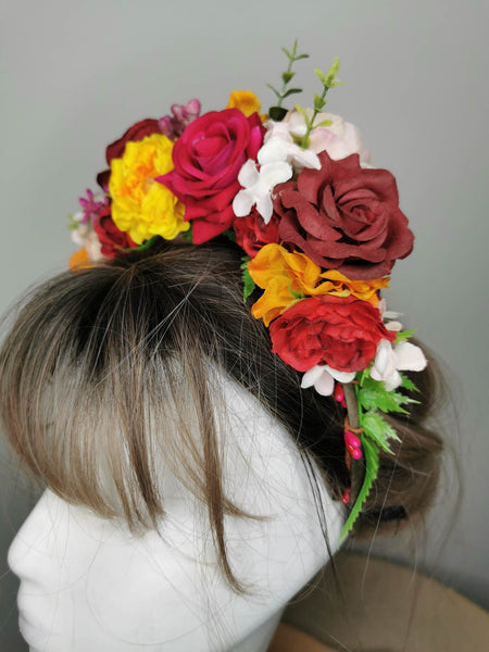 Colourful Frida Kahlo headband