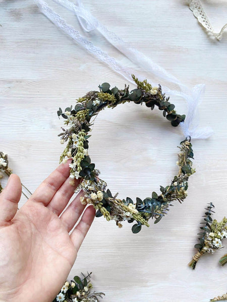 Greenery flower wedding set