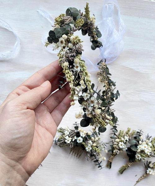 Greenery flower wedding set