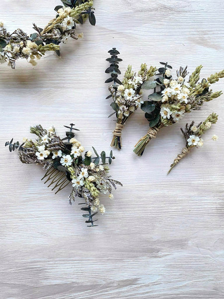 Greenery flower wedding set