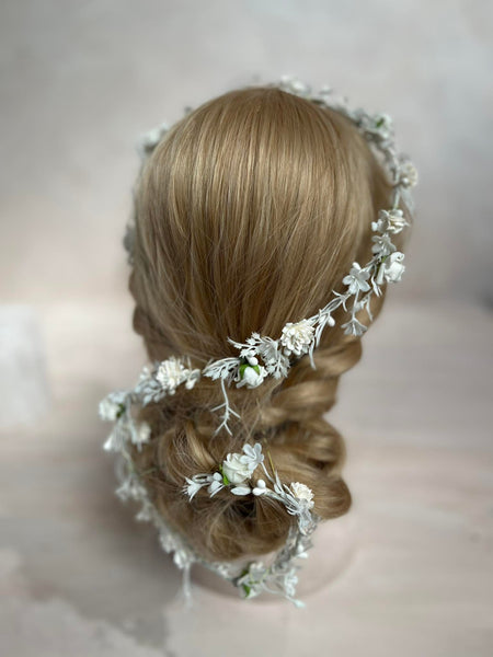 First Communion Hair Garland