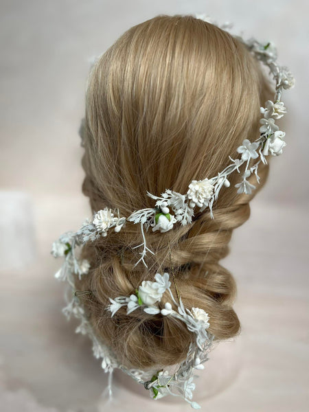 First Communion Hair Garland