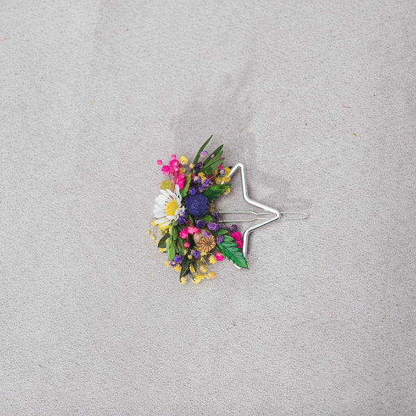 Meadow spring flower hair clip Star daisy snap clip Wildflowers bridal clip Summer 2021 Flower girl Hair Accessories Magaela hair jewellery