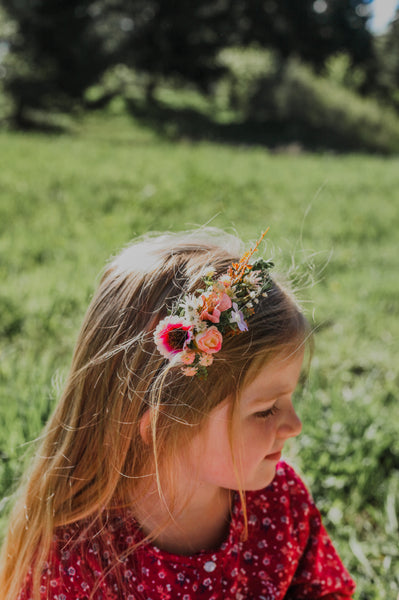 Flower headband for girl