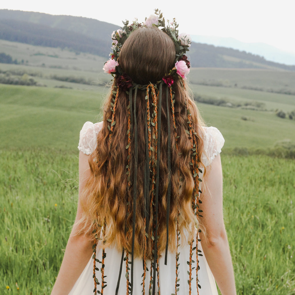 Big flowers for hair discount