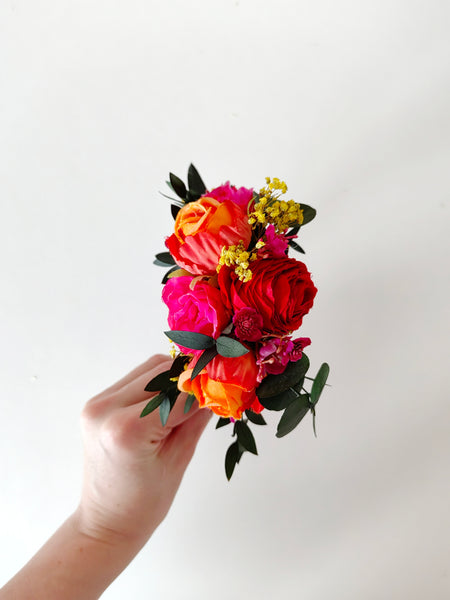 Frida Kahlo flower headband for girl