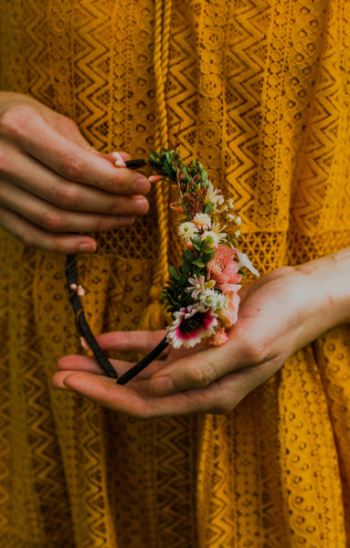 Flower headband for girl