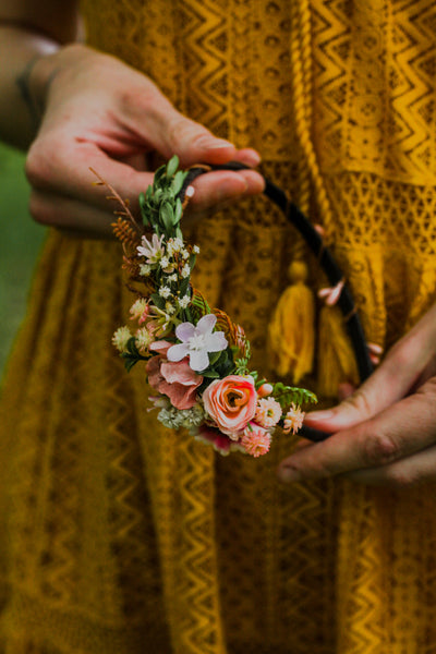 Flower headband for girl