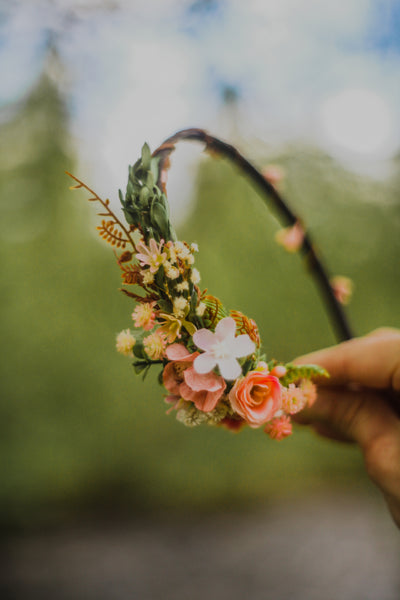 Flower headband for girl