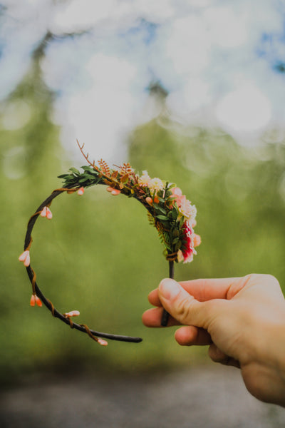 Flower headband for girl