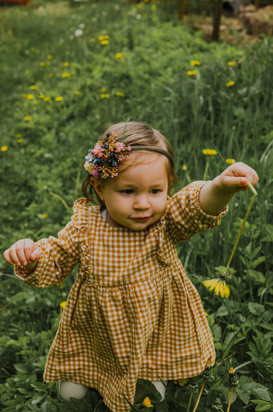 Flower headband for girl