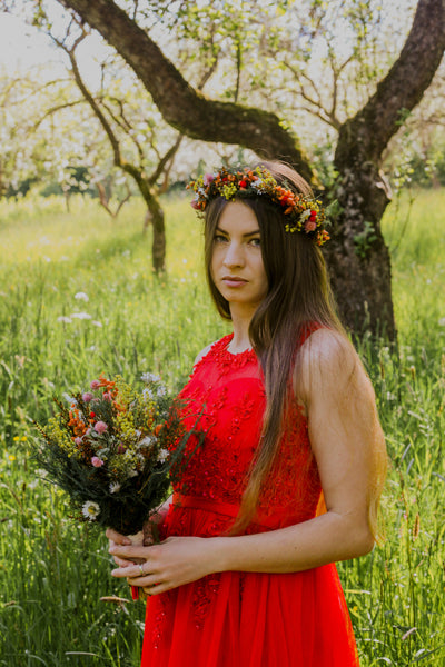 Preserved flower bouquet Bridal wedding bouquet Bride to be Natural dried bouquet Wedding accessories Magaela Meadow bouquet Handmade