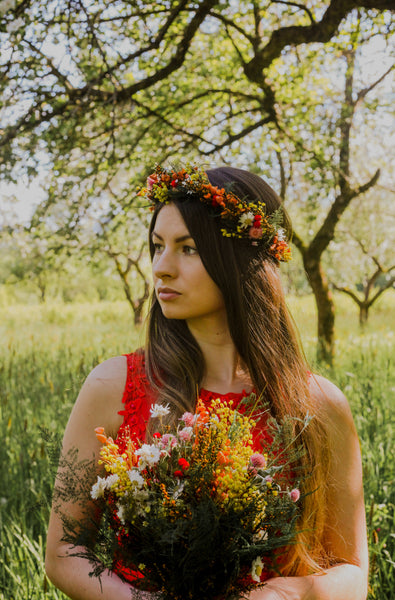 Preserved flower bouquet Bridal wedding bouquet Bride to be Natural dried bouquet Wedding accessories Magaela Meadow bouquet Handmade