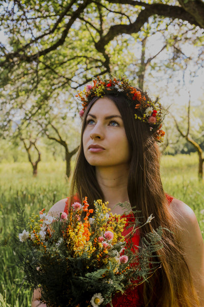 Preserved flower bouquet Bridal wedding bouquet Bride to be Natural dried bouquet Wedding accessories Magaela Meadow bouquet Handmade
