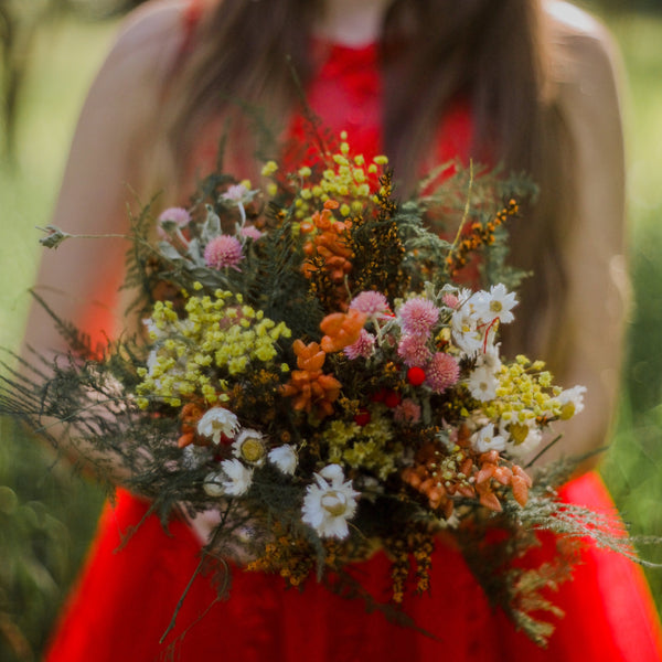 Preserved flower bouquet Bridal wedding bouquet Bride to be Natural dried bouquet Wedding accessories Magaela Meadow bouquet Handmade