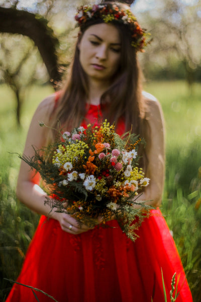 Preserved flower bouquet Bridal wedding bouquet Bride to be Natural dried bouquet Wedding accessories Magaela Meadow bouquet Handmade