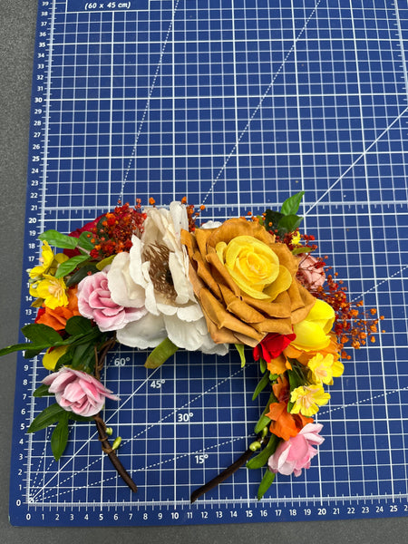 Summer Frida Kahlo flower crown