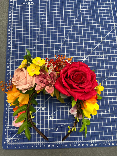 Summer Frida Kahlo flower crown